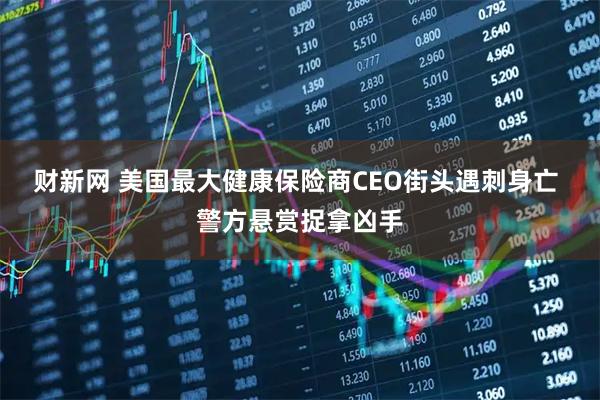 财新网 美国最大健康保险商CEO街头遇刺身亡 警方悬赏捉拿凶手