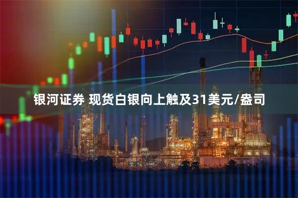 银河证券 现货白银向上触及31美元/盎司