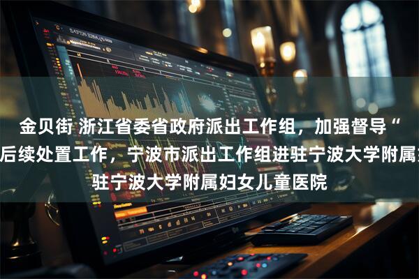 金贝街 浙江省委省政府派出工作组，加强督导“小洛熙”事件后续处置工作，宁波市派出工作组进驻宁波大学附属妇女儿童医院